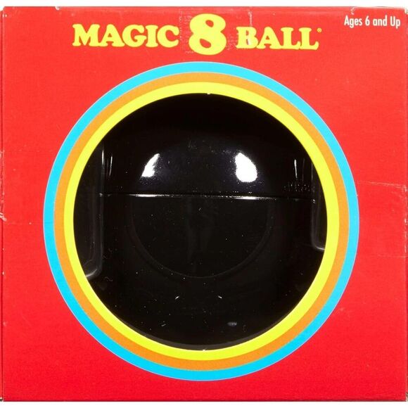 Mattel Games Magic 8 Ball Fortune Telling Toy Retro Game for Kids - Picture 4 of 4